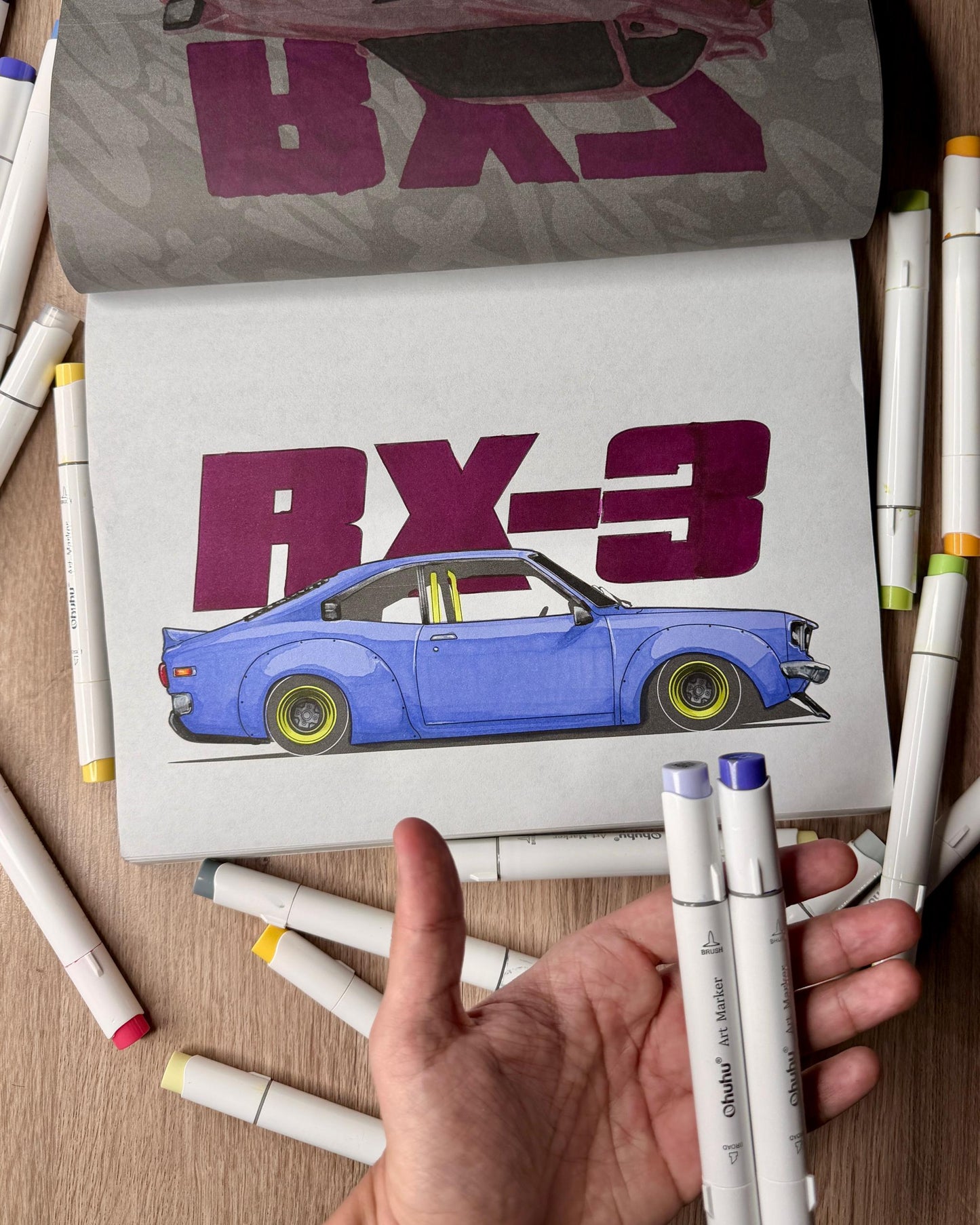 100 MODIFIED CARS COLORING BOOK
