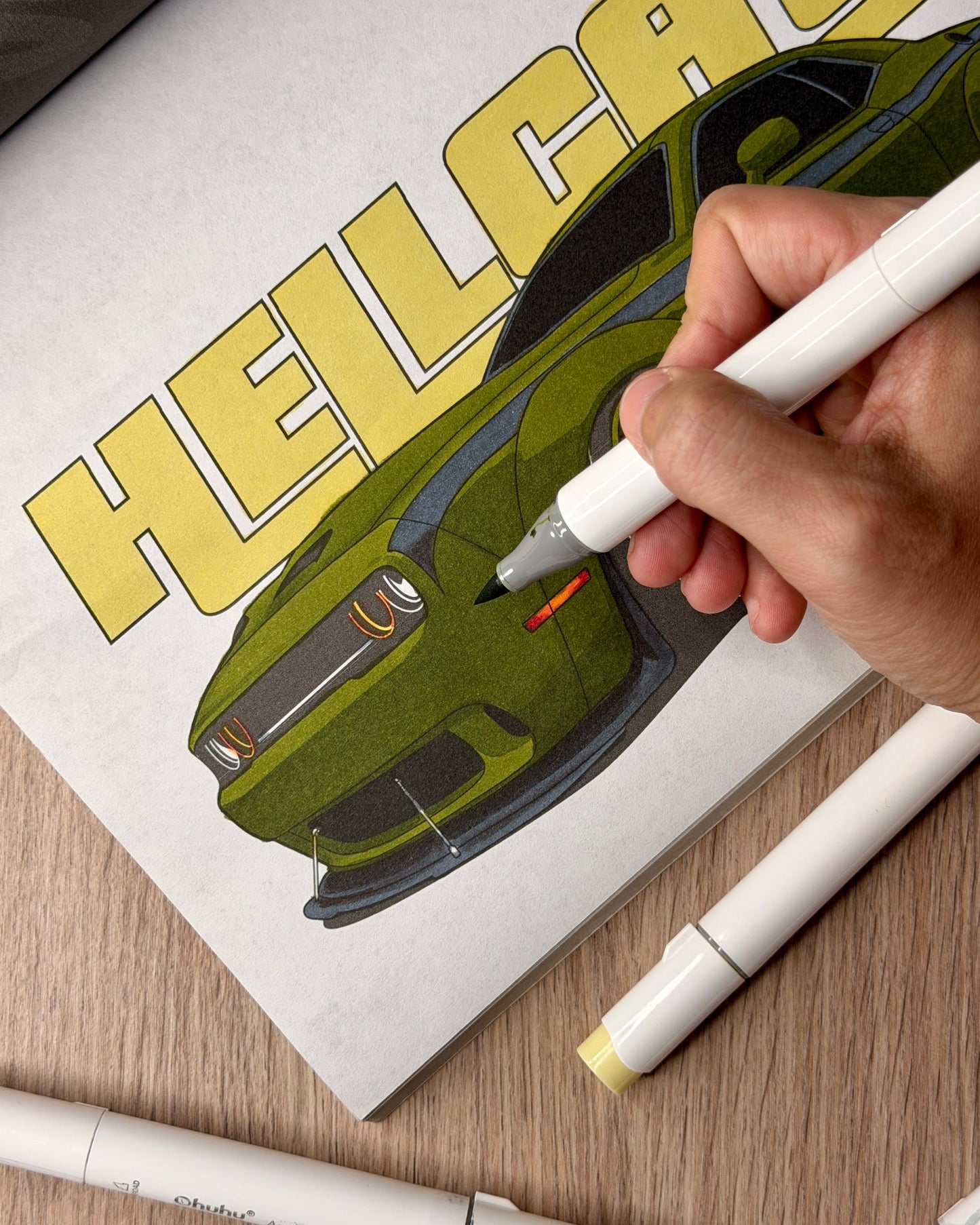 100 MODIFIED CARS COLORING BOOK